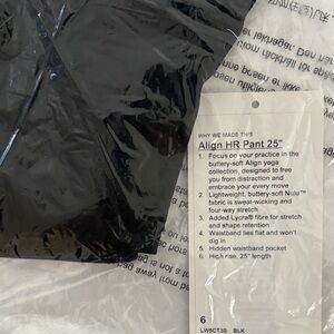 Lululemon Athletica Black High-Rise Leggings